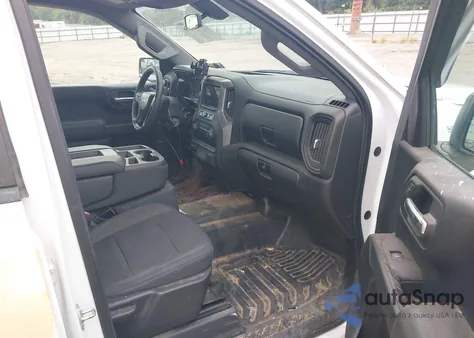 2019 Chevrolet Silverado 1500 Work Truck из США, поврежденный, VIN 1GCUYAEF5KZ418081